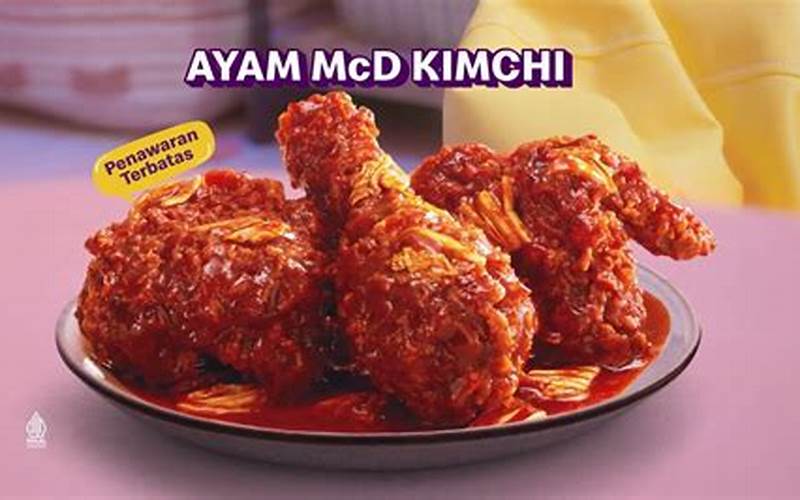 Gambar Ayam Kimchi Mcd