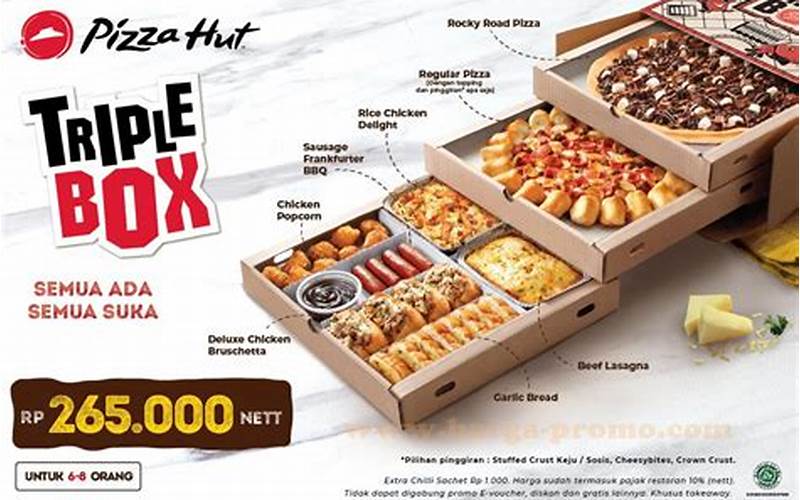 Harga Pizza Triple Box