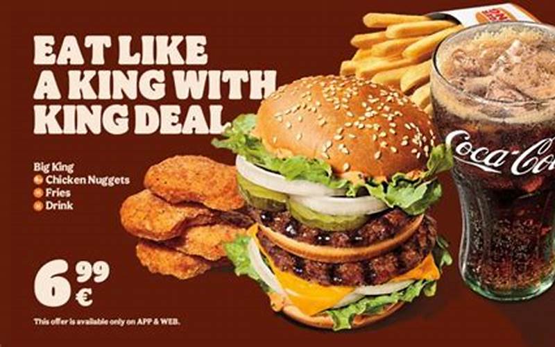 King Deal Burger King
